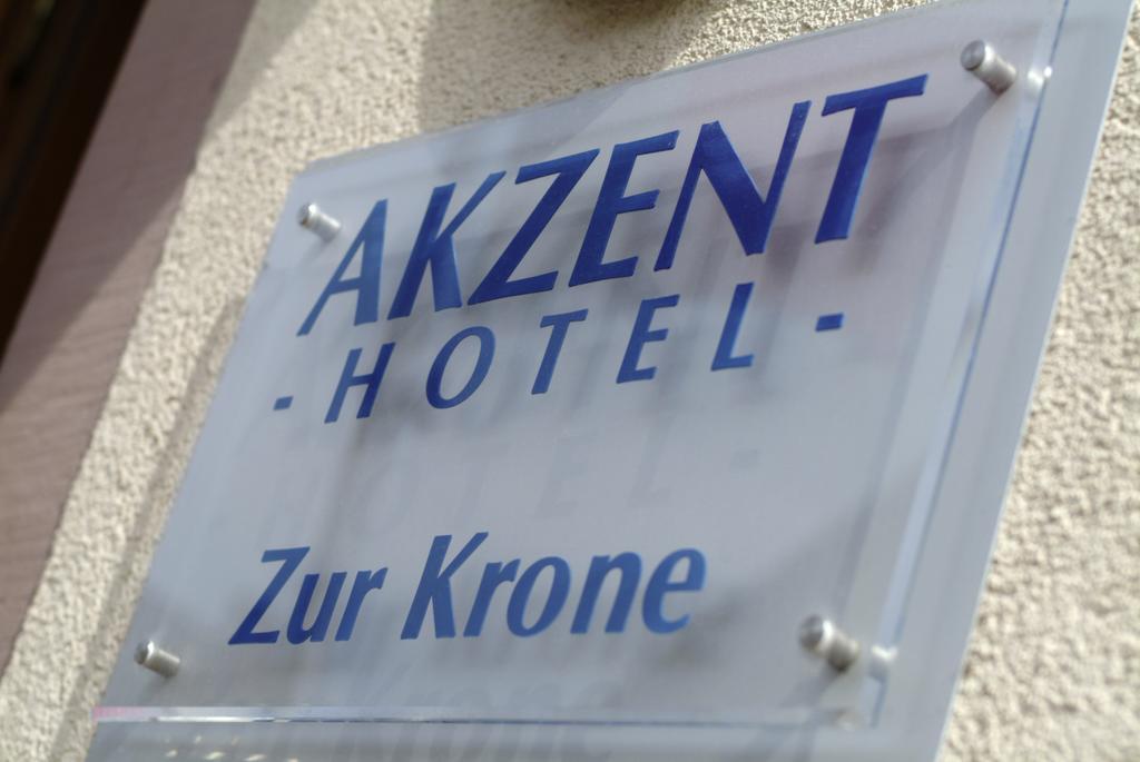 Akzent Hotel Krone Хельмштадт Экстерьер фото